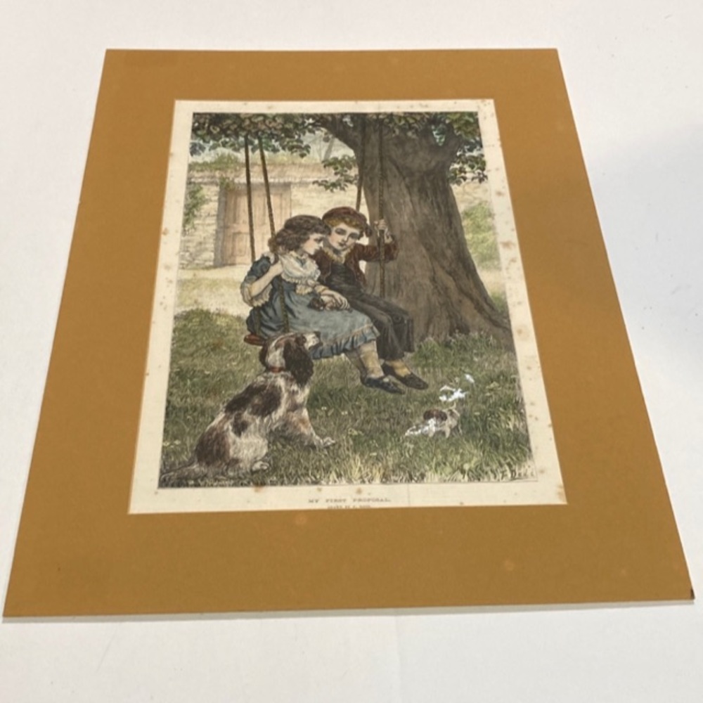 Print matted